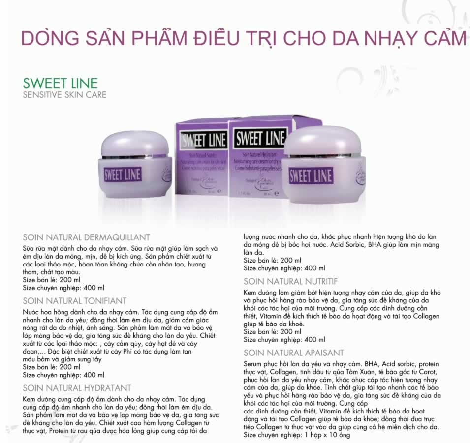 kem dưỡng cho da nhạy cảm